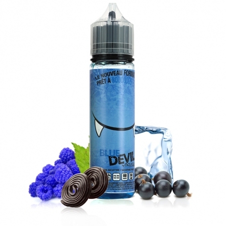 BLUE DEVIL -framboise bleue - cassis - réglisse 50ML - AVAP