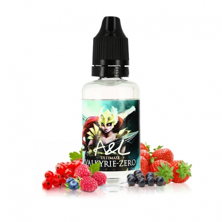 Concentré Valkyrie Zero - Fraise - Framboise - Cassis - Myrtille - Groseille - 30ml - A&L