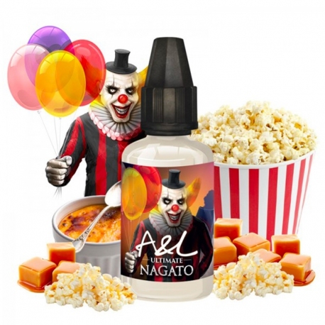 Concentré Nagato - Crème brûlée - Pop corn - Caramel - 30ml - A&L