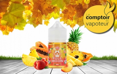 Concentré Sunrise - Ananas - Papaye - Pêche - Frais - 30ml - Full Moon - le comptoir du vapoteur