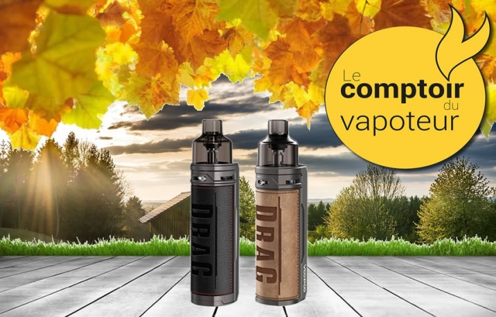 Drag S VOOPOO - le comptoir du vapoteur