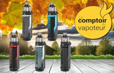 Kit Argus Pro Pod 80W 3000mah 4.5ml Voopoo - le comptoir du vapoteur