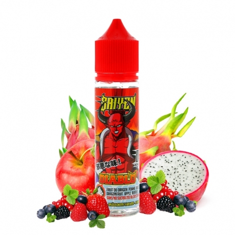 Diablo - Fruit du Dragon - Pomme - Fruits rouges - 50/50 - 50ml - Saiyen Vapors