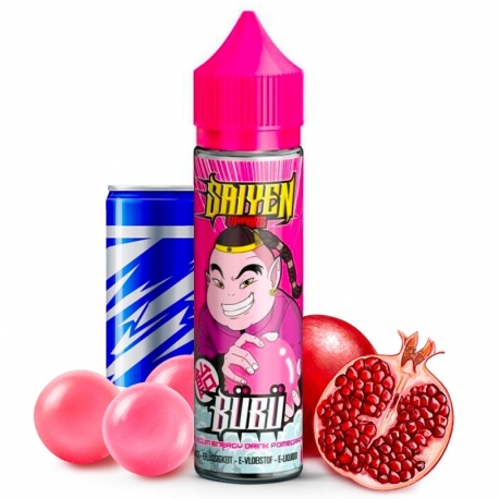 Bubu - Bubble gum - Boisson énergisante - Grenade - 50/50 - 50ml - Saiyen Vapors