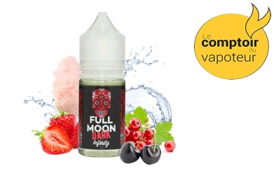 Concentré Dark Infinity - Fruits rouges - Barbe à papa - Frais - 30ml - Full Moon - le comptoir du vapoteur