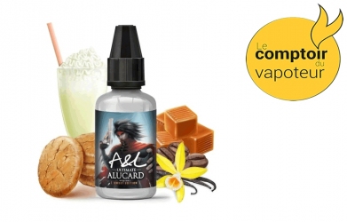 Concentré Alucard - Milkshake - Café - Vanille - Caramel - Biscuit - 30ml - A&L - le comptoir du vapoteur