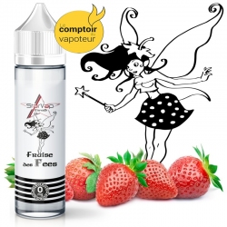 La Fraise des Fées - Fraise Gourmande - 50/50 - 50ml - 0mg - le comptoir du vapoteur