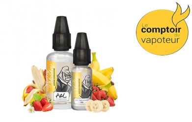 Concentré Sweety Monkey - Banane - Fraise - 30ml - A&L - le comptoir du vapoteur