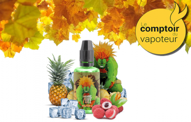 Concentré Ushiro - Ananas - Litchi - Frais - 30 - Fighter Fuel - le comptoir du vapoteur