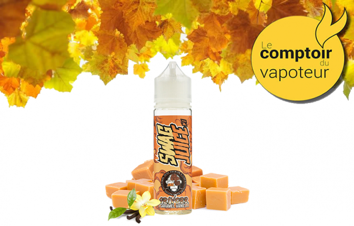 Grivorr - Caramel - Vanille - 50/50 - 50ml - Swag Juice - le comptoir du vapoteur