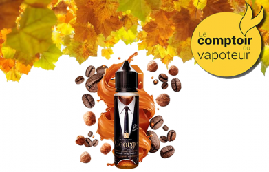 George - Café - Noisette - Caramel - 50/50 - 50ml - Swoke - le comptoir du vapoteur