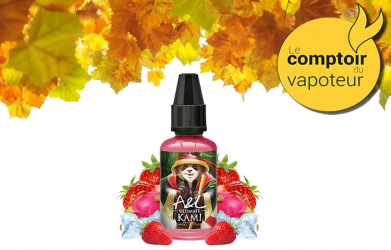 Concentré Kami - Fruits du dragon - Fraise - Frais - 30ml - A&L - le comptoir du vapoteur