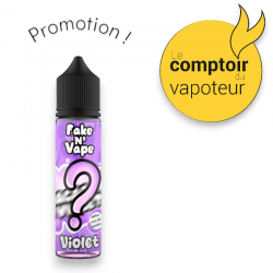 Fake N Vape - Violet - Goyave - Passion - Litchi - Frais - 50/50 - 50ml le comptoir du vapoteur