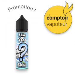 Fake N Vape - Bleu - Myrtille - Framboise Bleue - Fruits rouges - 50/50 - 50ml le comptoir du vapoteur