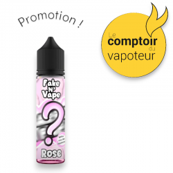 Fake N Vape - Rose - Fruits Rouges - Citron - Frais - 50/50 - 50ml le comptoir du vapoteur