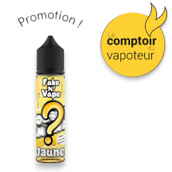 Fake N Vape - Jaune - Citron Acidulé - 50/50 - 50ml le comptoir du vapoteur