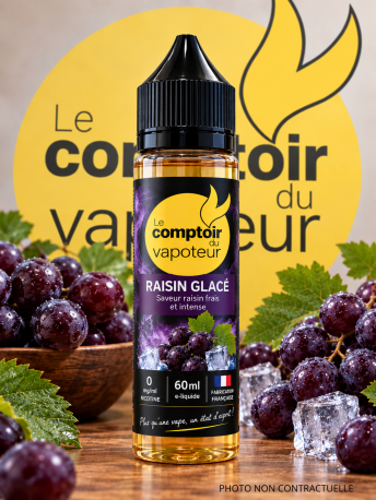 Raisin Glacé - en 60ml - "Le Comptoir du Vapoteur"